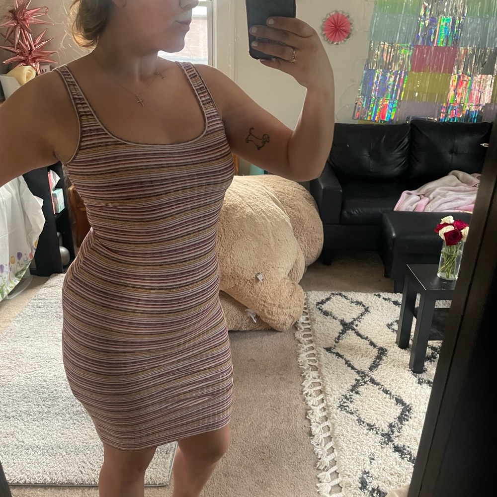 Striped summer dress